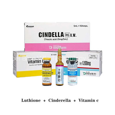 Skin Whitening Injection Cindella Luthione Thioctic Acid Glutathione Vitamin C Quickly whiten and improve immunity