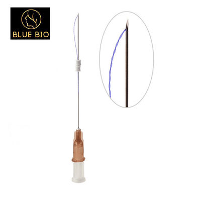 Tornado Pdo Thread 27g 50mm Lifting Loose Skin L Blunt Needle Cannula