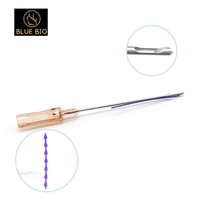Fish Bone Pdo Thread 18g 100mm Compression Molding Process Lifting Sagging Skin