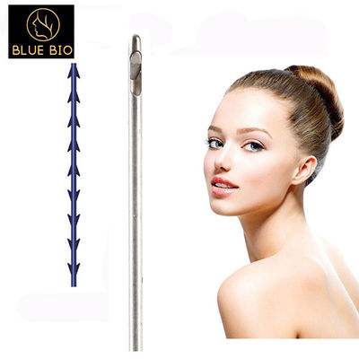 Fish Bone Pdo Thread 18g 100mm Compression Molding Process Lifting Sagging Skin