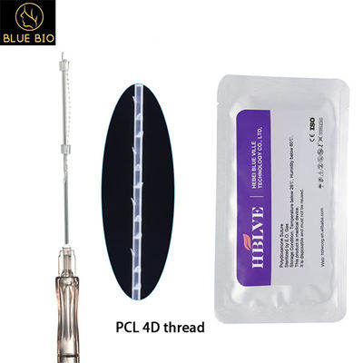 4d Pcl Thread Absorbable Restore Elastic Skin W Blunt Cannula Needle