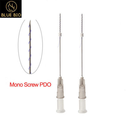 Mono Screw Pdo Thread 27g 50mm Korea Wholesale L Type Of Needle Skin Care Medical