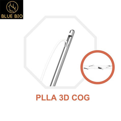 PLLA 3D Cog Thread Skin Rejuvenation Disposable Absorbable Blunt Needle Cannula Line