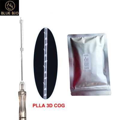 PLLA 3D Cog Thread Skin Rejuvenation Disposable Absorbable Blunt Needle Cannula Line