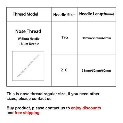 Plla nose lift cog thread 21g 38mm Barb W blunt needle Effective Absorbable Line