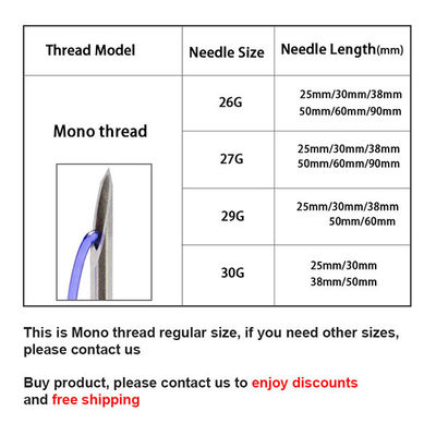Pdo Monosmooth Thread Ce Certification Korea Long Lasting Effect Skin Tightening Collagen Line