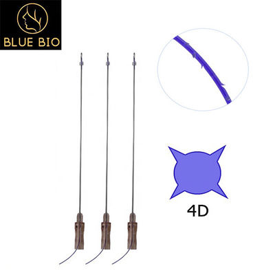 4d Pdo Thread Wholesale Korea Absorbable 23g 38mm Cog Barbed Skin Lift Polydioxanone Line