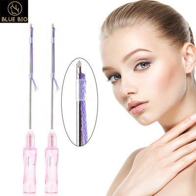 Pdo Mesh Thread 19G 60mm Blunt Needle Cannula Facial Lift Threads Hilos De Sutura