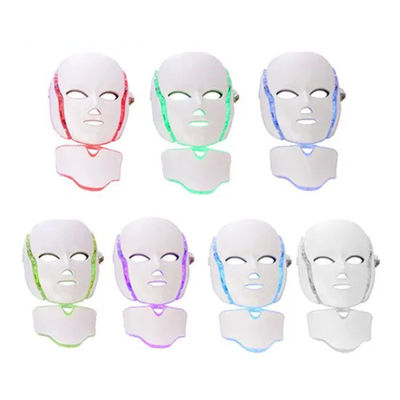 Led Light Therapy Face Mask Professional Face And Neck Whitening Facial Mask Anti Aging Face Lifting