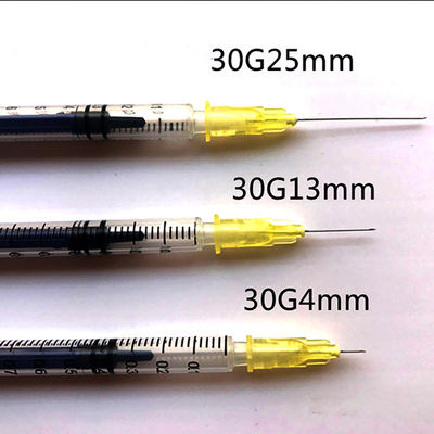 32g 4mm Hyaluronic lip injection needle sharp cannula syringe