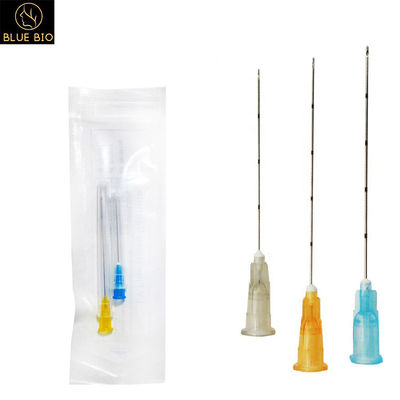 25g38mm Blunt Micro Cannula Stainless Steel For Dermal Filler Injection