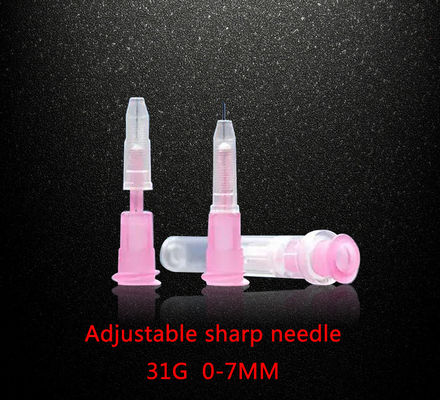 CE certification Sharp needle Painless adjustable 32G 0-7MM Hyaluronic acid syringe