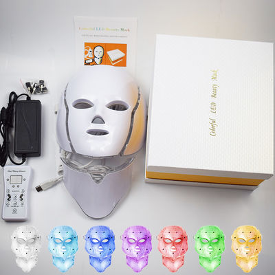 7 Colors Light Led Facial Mas Beauty Salon PDT Therapy Facial Whitening LED Light Therapy Colourful