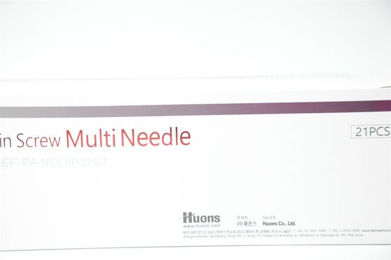 Korea Sterile Disposable 9pin Screw Multi Needle For Ez Meso Gun Injection