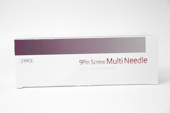 Korea Sterile Disposable 9pin Screw Multi Needle For Ez Meso Gun Injection