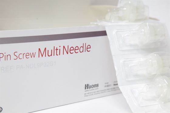 Korea Sterile Disposable 9pin Screw Multi Needle For Ez Meso Gun Injection