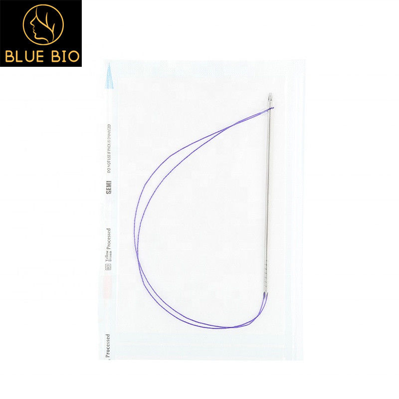 PDO Double Needle COG face Lift Thread 20G 210mm Eyebrow Lift Absorbable sutures