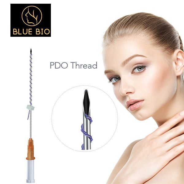 Tornado Screw Pdo Thread korea surgical facelift 26g 38mm Face Skin Lift Hilos Tensores