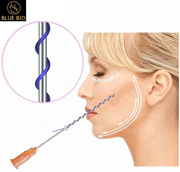Mono Screw Pdo Thread 27g 50mm Korea Wholesale L Type Of Needle Skin Care Medical
