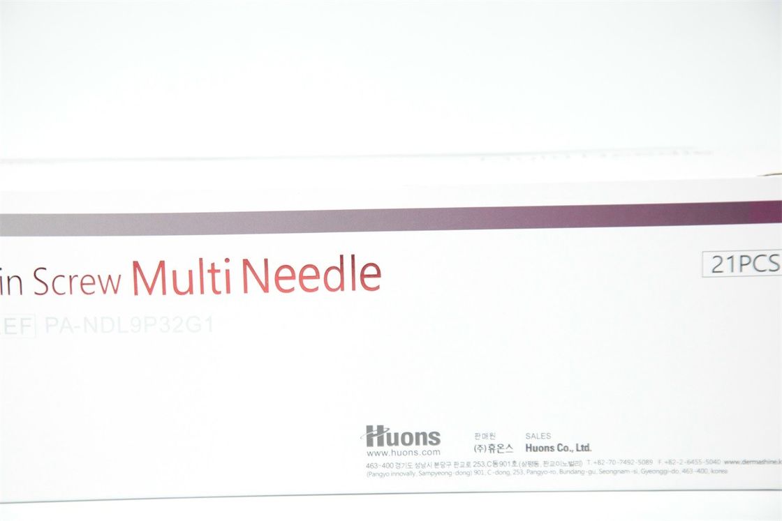 Korea Sterile Disposable 9pin Screw Multi Needle For Ez Meso Gun Injection